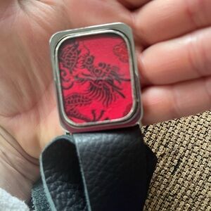 Leather Belt - black boho